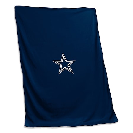 LOGO BRANDS Dallas Cowboys Sweatshirt Blanket 609-74